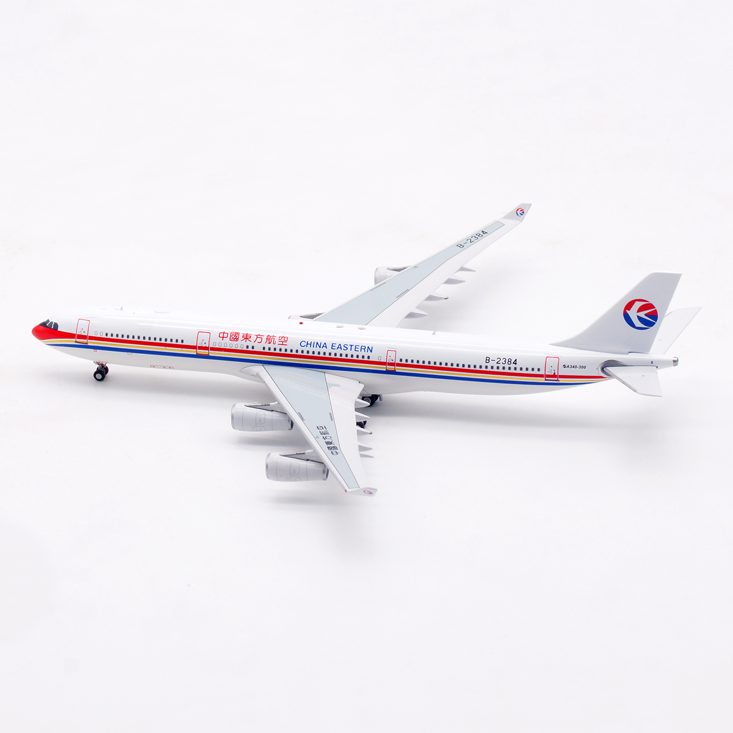现货:AV 1:400 中国东方航空 A340-300 B-2384 客机模型 AV4313