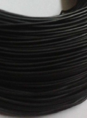 黑色 电子线 线路板飞线 7股镀锡铜丝芯 导线线径1.2mm 1米0.45元