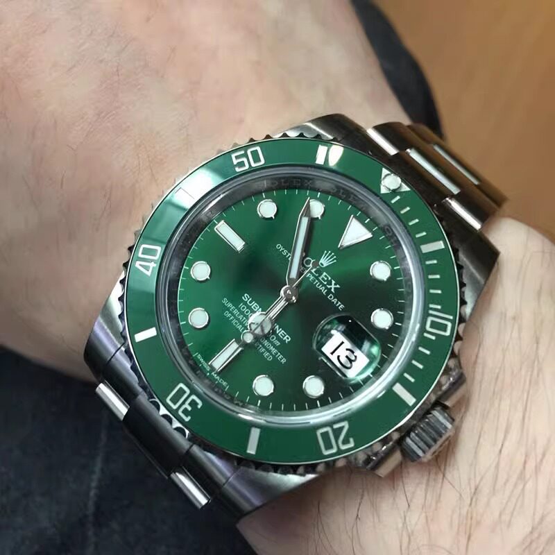 适用于劳力士手表膜绿水鬼116610LV钢化膜40表扣贴膜保护膜41mm高清表链表圈后膜定制豪华版RX8黑水鬼间金蓝
