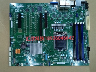 超微X11SSI-LN4F C236 E3 V5 V6服务器主板 四千兆M.2 IPMI主板