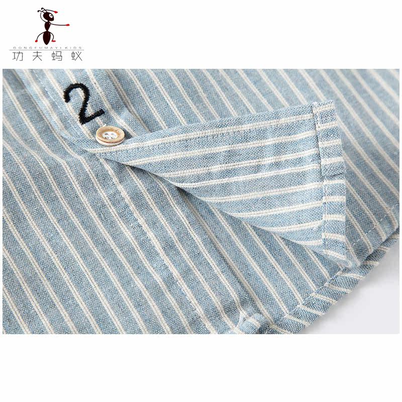 Chemise garcon à manche longue - Ref 2073598 Image 5