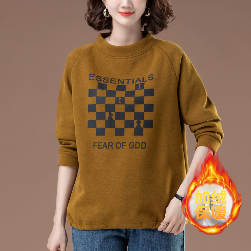 凯诗帕加绒加厚宽松休闲百搭