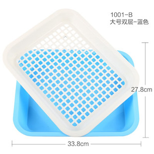 茶花双层塑料茶盘茶具茶托盘泡功夫茶盘简约现代沥水家用新年茶台