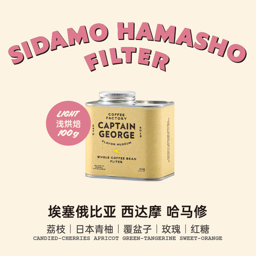 乔治队长埃塞俄比亚手冲咖啡豆