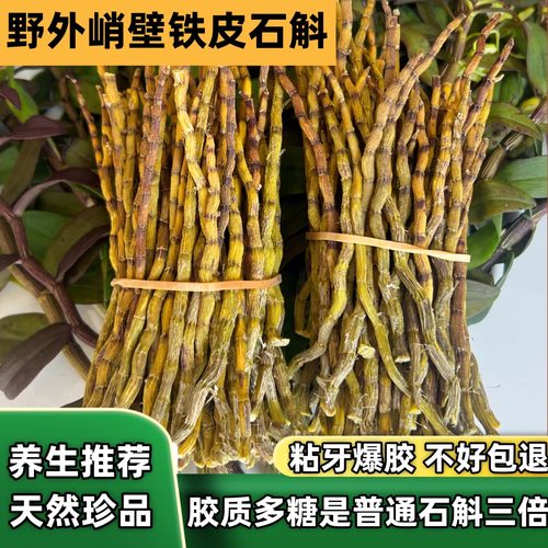 特级官方正品铁皮石斛中药材干条