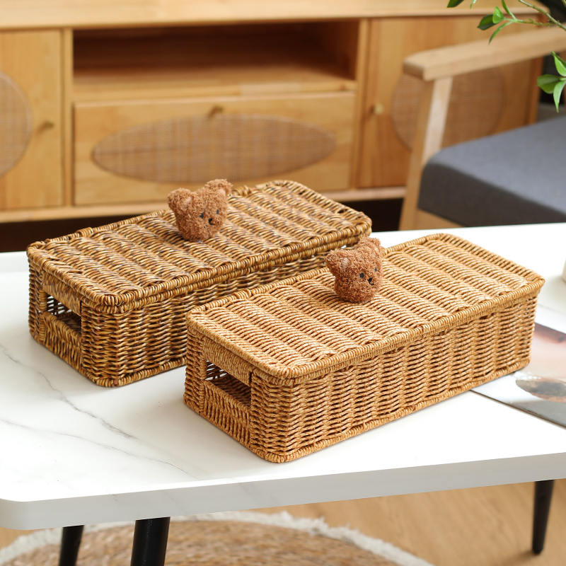 创意小熊桌面收纳盒手工