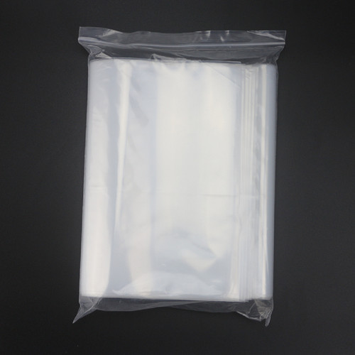 6号自封袋12*17cm*14丝透明塑料密封夹链包装袋加厚pe封口食品袋