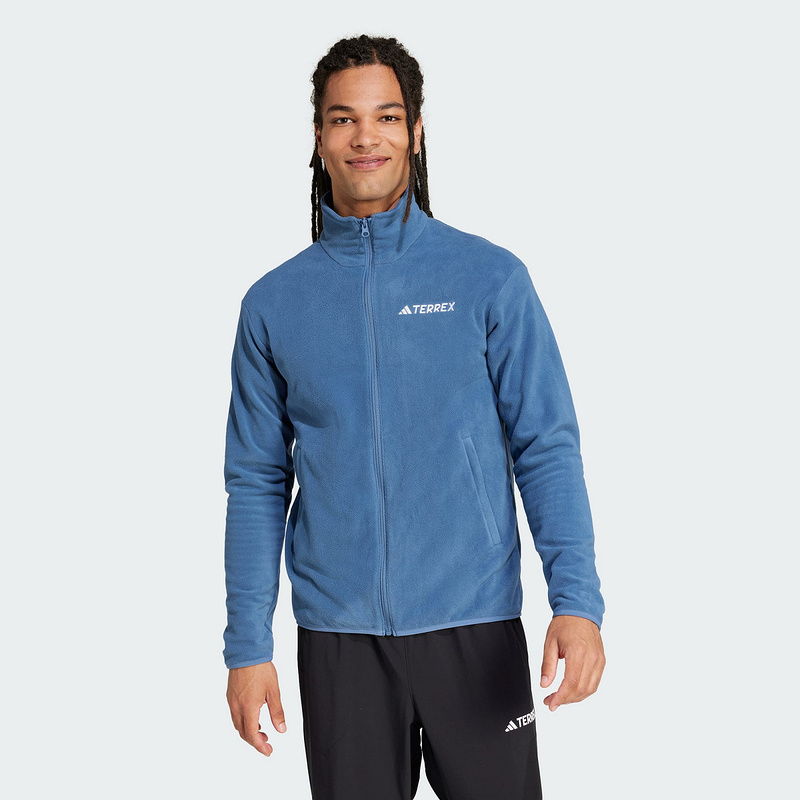 adidas阿迪达斯立领保暖外套2025春TERREX男针织夹克 JP0798