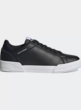 adidas阿迪达斯COURT TOURINO简约运动板鞋男女三叶草H02177