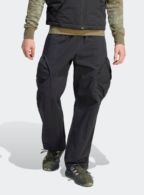 adidas阿迪达斯探险系列宽松工装运动裤男装三叶草IJ0719