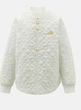 adidas阿迪达斯新年款马年新中式盘扣夹克2026春女大童棉服KG5942