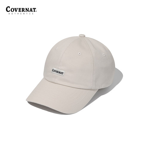 Covernat鸭舌帽春季新品经典logo棒球帽显脸小宽檐帽子CO2300CA04
