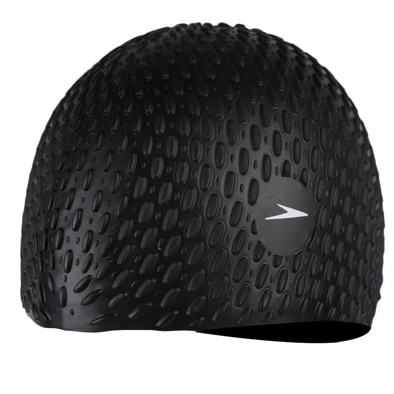 速比涛男女泳帽舒适不勒头硅胶防水专业基础游泳帽子8-709290001
