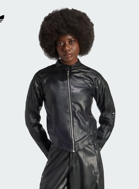 adidas阿迪达斯运动夹克外套女装秋季三叶草IW3428 JD3777 KU6857