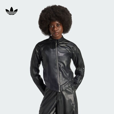 adidas阿迪达斯运动夹克外套女装秋季三叶草IW3428 JD3777 KU6857