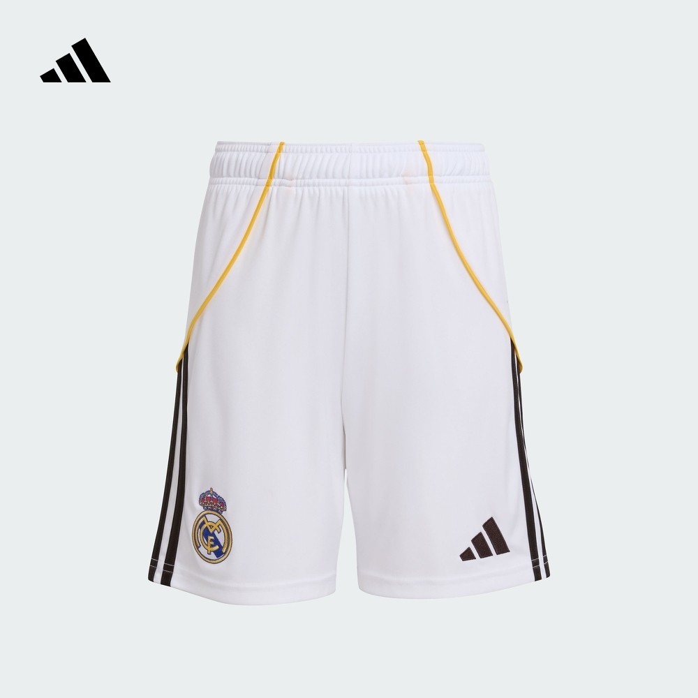 男大童皇家马德里主场速干足球运动短裤儿童夏新款adidas阿迪达斯
