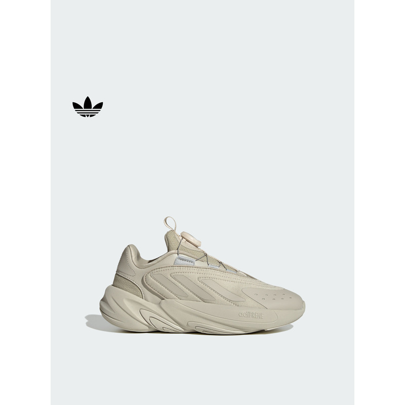 大童OZELIA经典覆古厚底增高旋转按钮老爹鞋adidas阿迪达斯三叶草