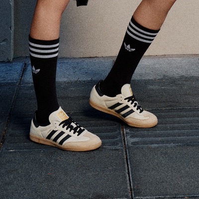 adidas阿迪达斯那尔那茜同款「T头鞋」SAMBA OG板鞋女三叶草