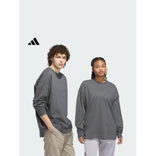 2026 Chapter 01篮球运动长袖T恤男女秋冬新款adidas阿迪达斯官方