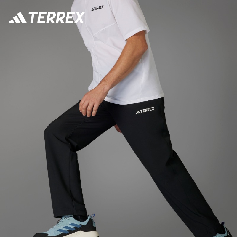 adidas阿迪达斯2025年户外登山运动裤男装夏季新款TERREX JF3709