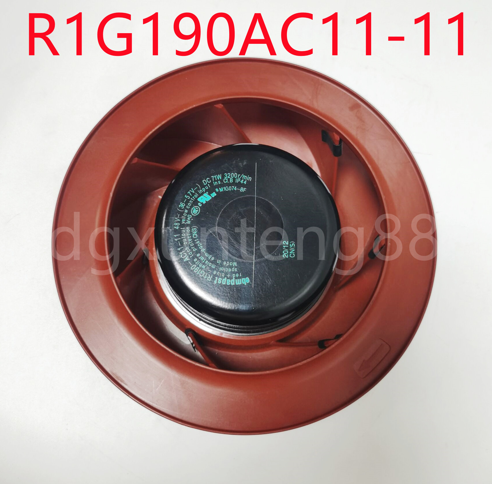 ebmpapst原装R1G190-AC11-52/11  48V 1.65A直流涡轮变频离心风机