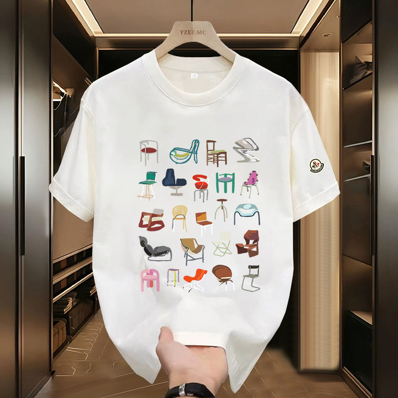 【官方直营】蒙口钢琴卡通短袖T恤男女夏季印花圆领宽松潮流上衣,男装,T恤,淘宝优惠券,粉丝福利购,淘宝优惠卷