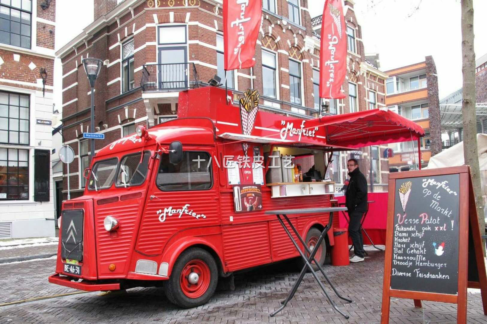 1962年雪铁龙 citroen hy vitre 水吧餐车甜品饮料车 售卖车定制