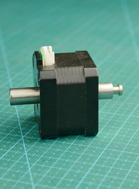 JUGETEK 究其科技 NEMA17空心轴步进电机马达混合双极34MM 1.5A