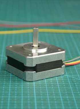 超薄电机22mm机身 Pancake nema17步进电机 42步进电机 转速0-600