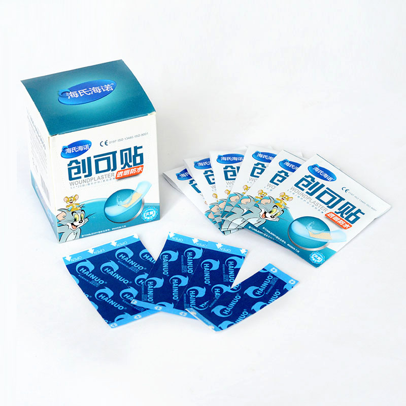 海氏海诺透明防水创可贴5片装