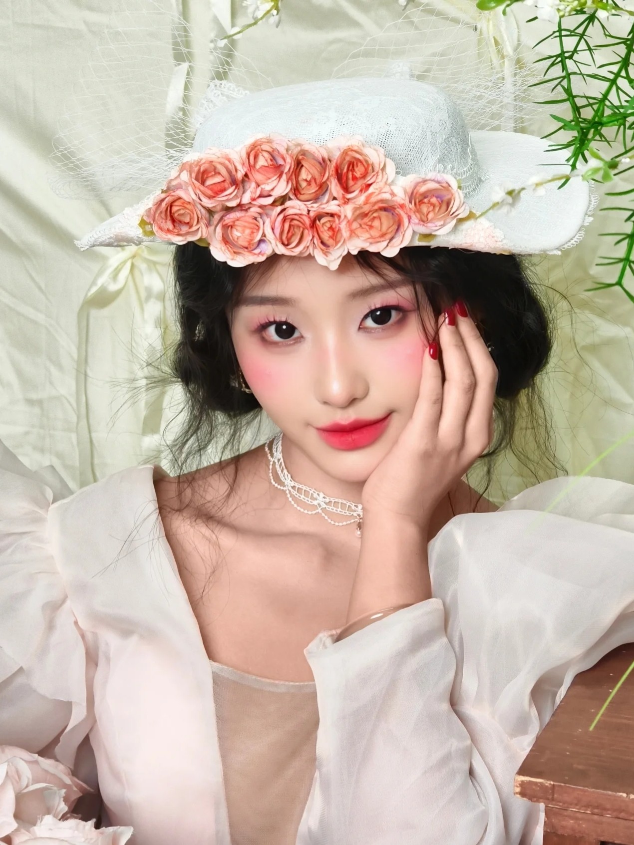 lolita洛丽塔配饰小物花朵发饰发夹发绳发圈发饰