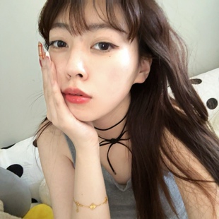 纯欲风锁骨链系带黑色丝绒蝴蝶结项圈长韩系毛衣链choker绑带颈链