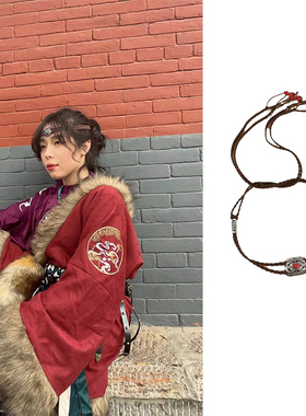 民族风藏式蒙古藏族头饰额饰