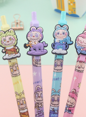 超萌创意可爱活动铅笔高颜值可爱卡通学生书写0.5自动铅笔