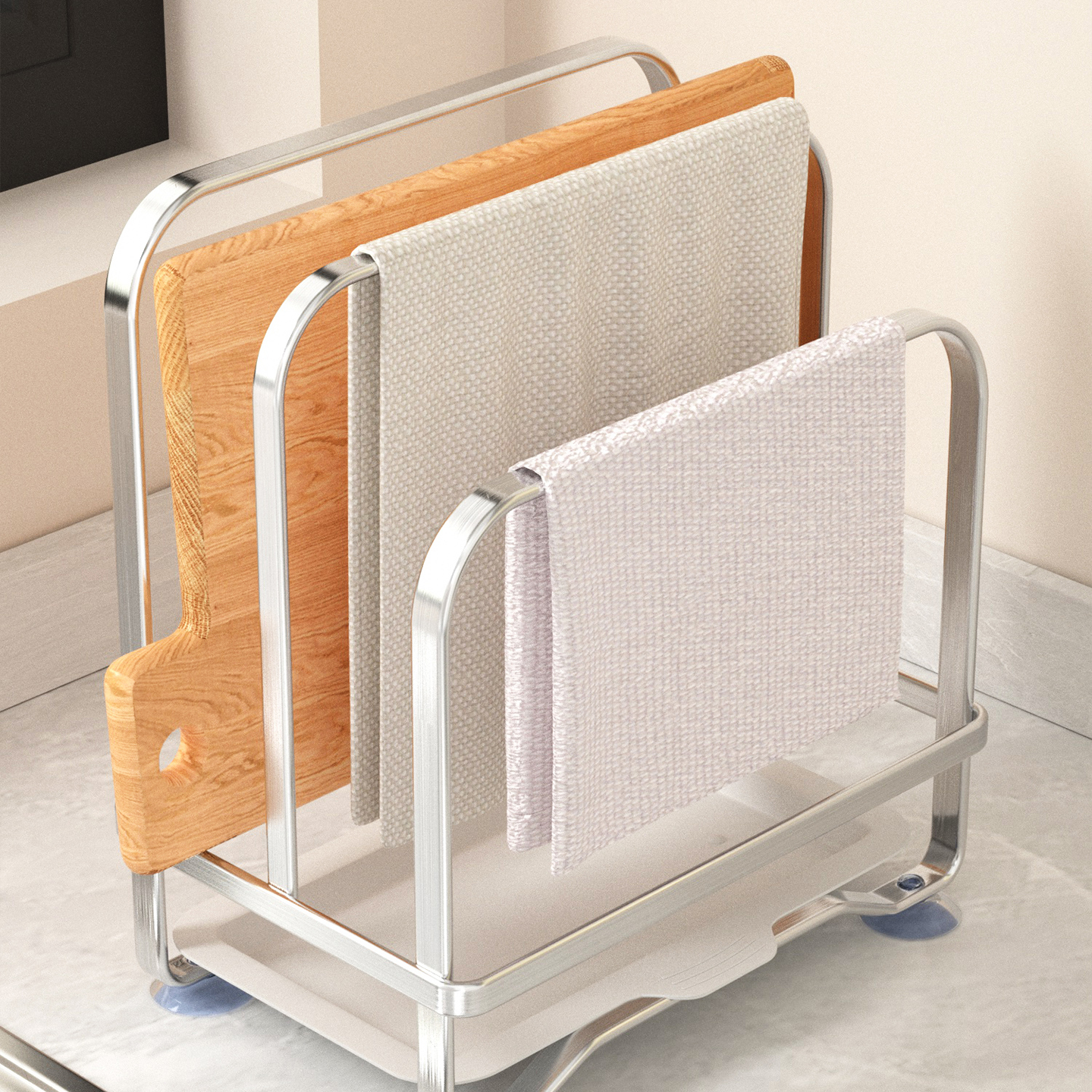 厨房菜板架台面砧板放置架