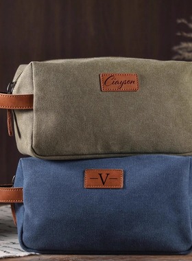 Personalized Toiletry Bag 收纳包洗漱包定制名字婚礼男士礼物
