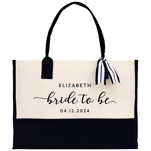 Bridal Shower Gift-Bride Bag定制准新娘单身派对手提袋伴娘礼物