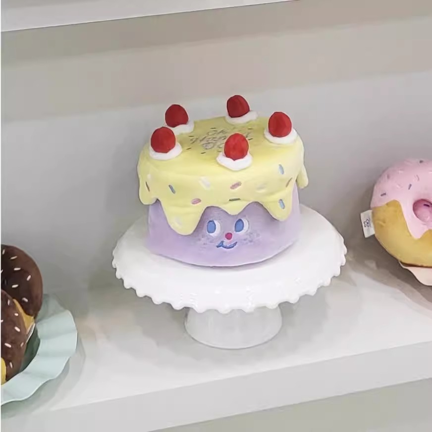 韩国ins狗狗玩具耐咬藏食响纸猫咪蛋糕嗅闻发声宠物生日派对布置