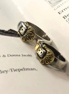 YUTU原创设计款S925银皮带系列情侣对戒指百搭个性时尚礼品男女款