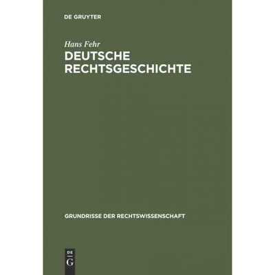 按需印刷DEG Deutsche Rechtsgeschichte[9783111164977]