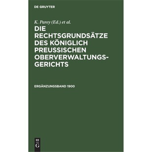 预订不退不换德语 Die Rechtsgrundsatze des KOniglich Preuss