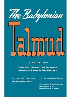按需印刷Babylonian Talmud[9780806530413]