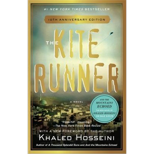 追风筝的人 英文原版小说 英文版 The Kite Runner 卡勒德.胡赛尼 灿烂千阳 群山回唱作者 10周年纪念版 Hosseini