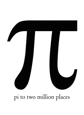 按需印刷不退不换Pi to Two Million Places[9781411672376]