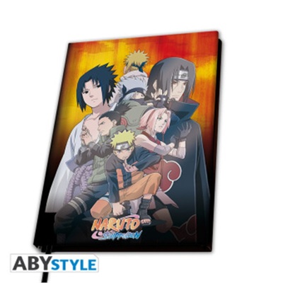 预订【德语】 ABYstyle Naruto Konoha group A5 Notizbuch[3665361017837]