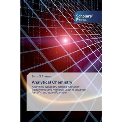 按需印刷Analytical Chemistry[9786138929161]