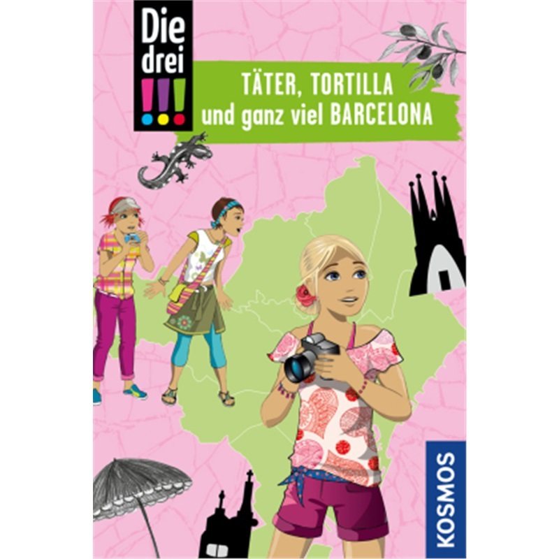 预订【德语】Die drei !!!, Tater, Tortilla und ganz viel Barcelona[9783440165294]