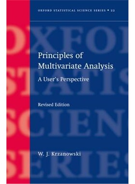 按需印刷不退不换Principles of Multivariate Analysis[9780198507086]