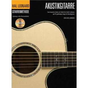 Akustikgitarre mit Hal Schule komplette Eine für Gitarrenmethode Leonard 德语 预订