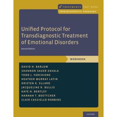 预订Unified Protocol for Transdiagnostic Treatment of Emotional Disorders:Workbook